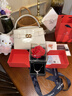 CHARLES&KEITH鳄鱼纹凯莉包手提包斜挎婚包包女包生日母亲节礼物CK2-50270880-1 实拍图