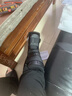 凯斯特医用跟腱靴脚踝关节固定支具跟腱断裂术后康复鞋充气式助行靴行走 全包裹双气囊行走靴（黑色高款） M（建议40-44码） 实拍图