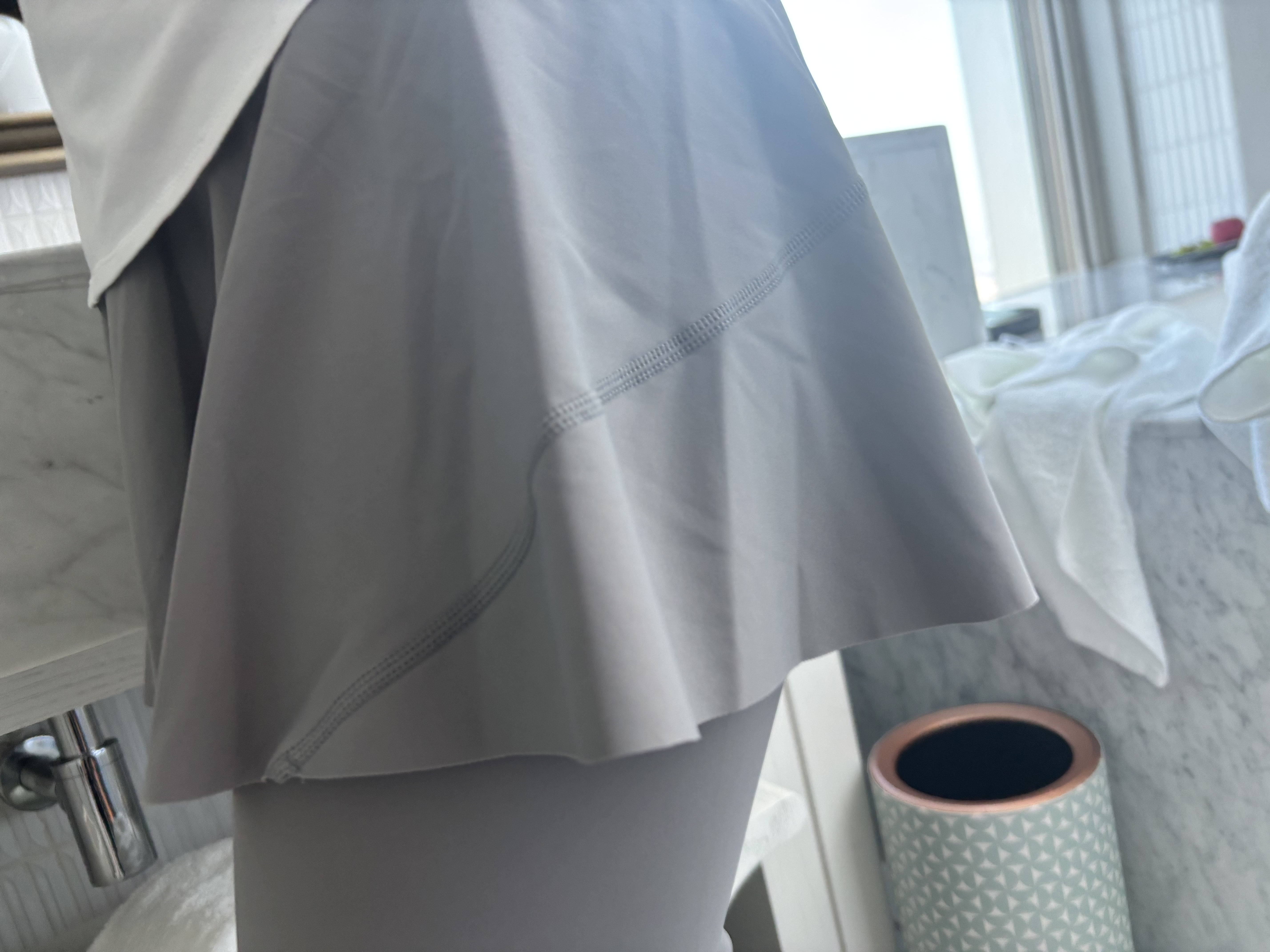 自由系瑜伽裙裤女高腰提臀假两件运动健身服普拉提舞蹈羽毛球户外骑行裤 实拍图