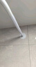 MYMOODHOUSE弧形浴帘套装免打孔隐形防水卫生间浴室隔断帘淋浴折叠干湿分离-B 实拍图