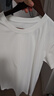 拇指白小T【水光魔术】二代三防短袖T恤春夏新款纯棉经典上衣 皓白男 XL 实拍图