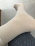 浪莎短丝袜女士天鹅绒春秋天薄款耐磨不易勾丝夏天中筒黑肉色短袜子 实拍图
