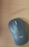 罗技（Logitech）M185鼠标 无线鼠标 办公鼠标 对称鼠标 黑色灰边 带无线2.4G接收器 实拍图