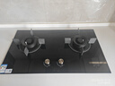 博世（BOSCH）5.0kW大火力2系家用嵌入式双灶头燃气灶灶具 可调节支架换装不改孔 一级能效上门安装 PDBJTA31MP 实拍图