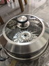 京东京造 蒸锅 大容量304不锈钢汤锅加厚炖蒸煮燃气灶家用 双层30cm 实拍图