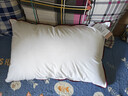 水星家纺枕头枕芯酒店枕头护颈枕头芯家用单个纯棉抗菌可水洗中枕48x74cm 实拍图