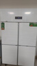 英联瑞仕商用四门冰箱商用六门冰箱保鲜柜餐饮酒店厨房冰箱双温冷藏冷冻不锈钢商用冰箱四开大容量四门冰柜 【一级能效】豪华款四门上冷藏下冷冻【铜管制冷】 实拍图