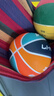 李宁（LI-NING）篮球儿童5号比赛室内外耐磨水泥地幼儿小学生青少年户外橡胶五号 实拍图