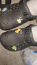 卡骆驰（CROCS）檀健次同款波波洞洞鞋舒适百搭男户外沙滩鞋包头拖鞋女鞋|207937 黑色-001 尺码偏大，选小一码 41 /42(260mm) 晒单实拍图