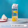 乐扣乐扣（LOCK&LOCK）人鱼线塑料运动水杯夏天便携水壶带刻度提手男女水杯子520ML白色 实拍图