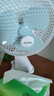 澳柯玛金属网电风扇/办公室迷你小风扇/风扇宿舍台式桌面床头夹式大号/家用电扇台扇/小夹扇/壁扇G613 实拍图