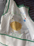 贝瑞加（Babyprints）围兜3-6岁儿童罩衣中大童吃饭宝宝围嘴防溅水油反穿2件 恐龙幻想 实拍图
