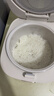 美的（Midea）小碧玉电饭煲2-3人3升0氟陶瓷白玉内胆家用电煮锅煲汤煮粥智能预约多功能一锅多用微压电饭锅RE360 实拍图