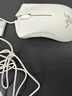 雷蛇（Razer）炼狱蝰蛇标准版有线鼠标 人体工学  电竞游戏 右手通用型 吃鸡/LOL/CS GO游戏鼠标 白色 实拍图