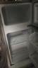 华宝小冰箱小型家用出租房用冷藏冷冻两用一级能效节能省电迷你宿舍寝室办公室二门电冰箱 【一级能效】68L银色【全国联保】 实拍图