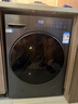 海尔滚筒洗衣机洗烘一体带烘干10KG 537超薄平嵌 525大筒 蓝盾除菌 商场同款 防生锈XQG100-HL58A1 实拍图