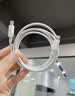 Apple/苹果 type-c转lightning闪电充电线-1米 手机数据线 旗舰店原装苹果iphone14/13promax快充线 实拍图