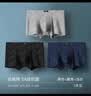 浪莎加肥加大男士内裤春秋男肥佬胖子平角裤特大码四角裤大号宽松裤衩 实拍图