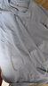 【京东直采】重磅纯棉 圆领短袖男款t恤衣服女士t恤服装真5折专场 冰川蓝（短袖） 3XL （155-170斤） 实拍图