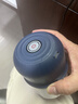 绞肉机小型打蒜器家用绞蒜切蒜器多功能辅食料理机电动蒜泥神器蒜蓉机自动切菜机压蒜器 宝蓝色- 0.26L （升级大电机） 实拍图