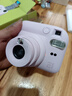富士（FUJIFILM）instax  mini12 一次成像 立拍立得相机 mini12 浅樱粉 套餐七（官方标配+相机包+相册+白边相纸10张） 实拍图