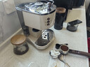 德龙ECO310KG200汪小白定制礼盒装 研磨器电动磨豆机奶油白 泵压式半自动咖啡机 送礼物 实拍图