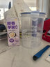 塑料密封罐五谷杂粮厨房收纳食品级透明罐盒子零食干货茶叶储物罐 850ml一个装 实拍图