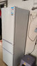 康佳210升三门冰箱小型租房宿舍家用三温区中门软冷冻 节能省电低噪超薄 两天仅约一度电BCD-210GB3S 实拍图