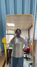 优衣库女装全棉衬衫/长袖衬衣休闲通勤外套26春夏新款482828 01 乳白色(条纹) S 实拍图