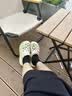 卡骆驰（CROCS）檀健次同款经典泡芙洞洞鞋百舒适男沙滩鞋女鞋休闲鞋|207521 白色-100(含智必星) 37 (230mm) 38 实拍图