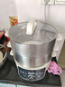 美的（Midea）电蒸锅电煮锅0涂层不锈钢底锅家用上蒸下煮14.5L大容量蒸炖煮涮一体多功能专用锅新款自营 ZGC2899 实拍图