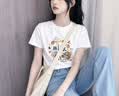 真维斯（Jeanswest）白色短袖t恤衫女士2026新款夏季宽松休闲简约纯棉上衣半袖女生 实拍图