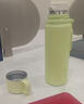 苏泊尔（SUPOR） 保温杯316L不锈钢大容量水杯学生保温杯男女士车载户外便携杯子 嫩芽绿【把手款】520ML 实拍图