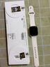 Apple/苹果 Watch S11 智能手表GPS款42毫米玫瑰金色铝金属表壳淡桃粉色运动型表带M/L MEUP4CH/B情人节 实拍图