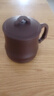 京东京造 宜兴紫砂杯 手工泡茶杯【原矿紫泥】泡茶具竹节杯 520ml礼盒装 实拍图