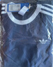 阿迪达斯（adidas）三叶草男女款 3-STRIPES TEE 短袖 KB2459 黑色 L 实拍图