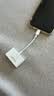 毕亚兹适用苹果手机转接头iPhone外接U盘USB3.0机械/移动硬盘转换器Type-c/iPad平板键盘鼠标OTG连接线 实拍图