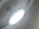 雷士（NVC）LED照明风扇灯吊扇灯餐厅卧室黑色简约灯具全光谱1级能效42寸 实拍图