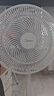 美的（Midea） 电风扇 家用风扇7叶落地扇立式轻音节能大风量电扇台扇迷你扇台立两用转页扇空气循环扇安静低音 尺寸升级丨纯铜电机 8米送风·SAE35CA1 家用落地扇 实拍图