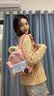 QUEEN TRIP幼儿园小班书包儿童轻便背包可爱双肩包超轻宝宝防走失卡通带小包 粉色【送零钱包+牵引绳】 实拍图