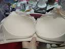 都市丽人内衣女士无钢圈文胸聚拢中薄款透气乳罩波斯菊性感蕾丝胸罩2B9506 实拍图