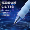 爱好（AIHAO）【开学必备】旋风中性笔学生按动刷题笔0.5mm黑色考试笔ST尖黑科技转转笔5支 各色1支 GP4910 实拍图