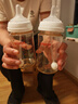 贝亲（Pigeon）自然离乳 PPSU重力球吸管双把手奶瓶 240mL  6月+ AA252 实拍图