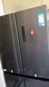 美的（Midea）471L十字门冰箱全空间养鲜抗菌净味一级能效风冷无霜双变频以旧换新BCD-471WSPZM(E)国家补贴 实拍图