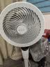 艾美特（AIRMATE）【天鹅MAX】空气循环扇直流变频家用大风力电风扇卧室轻音一级能效负离子净化语音落地扇 SRDI151 实拍图