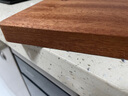 京东京造 菜板 砧案板切菜家用双面实木抗菌 【乌檀整木】40*27*2.5cm 实拍图