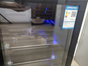 新飞 （Frestec）冰吧冷藏柜保鲜柜 欧式恒温红酒柜酒店家用客厅冰箱迷你小型单门办公室保鲜展示留样茶叶饮料柜 108升黑内胆【冷藏+微冷冻+带灯+带锁】 实拍图