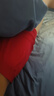 蕉内（Bananain）301P莫代尔内裤男士棉裆10A抗菌透气运动男生冰丝四角夏季礼盒3件 好运红 3条 XL 实拍图