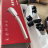 奥克斯（AUX）颈椎按摩器按摩棒多功能全身小海豚按摩锤无线电动按摩仪筋膜枪颈肩父母亲中秋节教师节礼物实用 全配蓄电款【银钛灰】液晶屏+7头+15档力度/模式 教师节礼物中秋节重阳实用送妈妈爸爸高端 实拍图