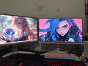华硕VG27AQL5A-W 27英寸显示器2K 180Hz显示器210Hz FastIPS FreeSync 0.3ms响应HDR400 实拍图